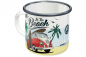 Preview: Emaille Tasse "Volkswagen Beach"